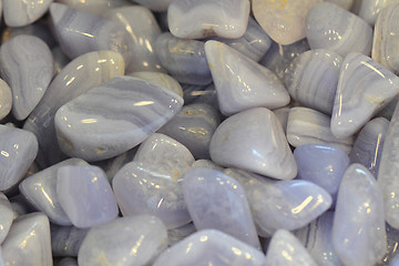 Image showing chalcedony gems background