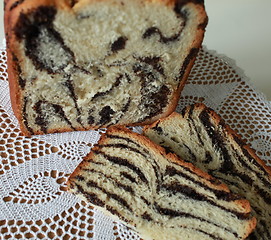 Image showing Cake with poppy seeds