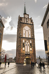 Image showing Kropeliner gate in Rostock