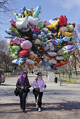 Image showing Balloon Sellers