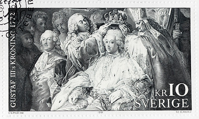 Image showing Coronation of Gustav III