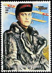 Image showing Red Baron Stamp