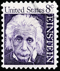 Image showing Albert Einstein Stamp