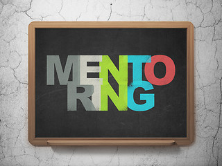 Image showing Education concept: Mentoring on School Board background