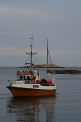 Image showing Small Norwegian Fishing Boat