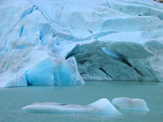 Image showing Briksdal glacier