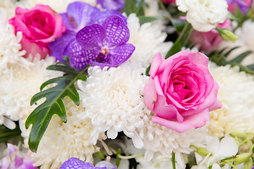 Image showing beautiful flowers decoration