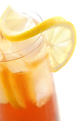 Image showing Lemon iced tea