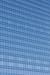 Image showing office building windows texture