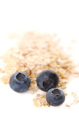 Image showing Blueberry oats