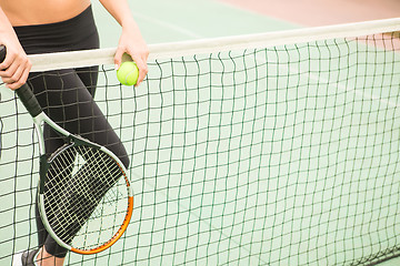 Image showing tennis background