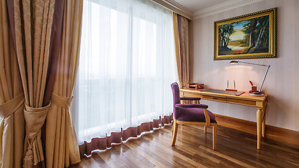 Image showing Classic living room interior