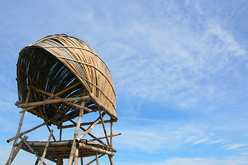 Image showing Bamboo House