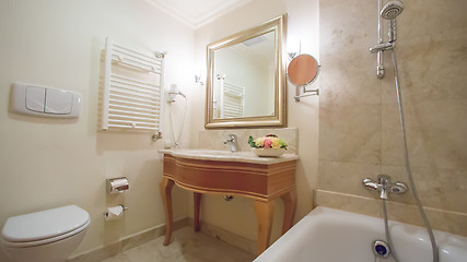 Image showing luxury bathroom interior