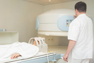 Image showing Magnetic resonance imaging