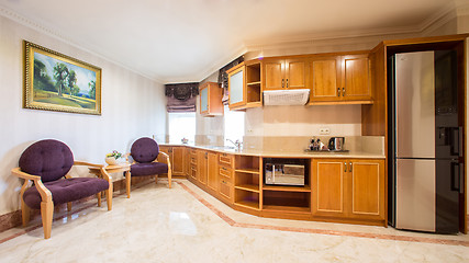 Image showing Luxury kitchen interior