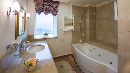 Image showing luxury bathroom interior