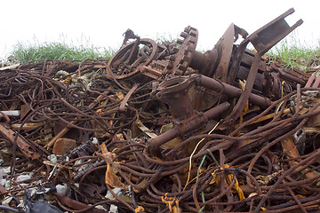 Image showing metal dump