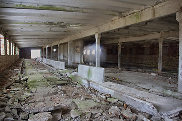 Image showing abandoned industrial building