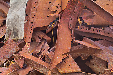 Image showing old rusty metal