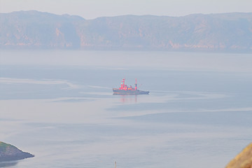 Image showing Fjords sea Lapland