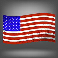 Image showing Flag of USA