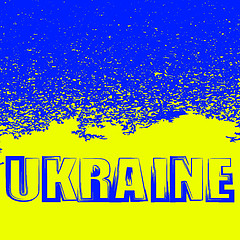 Image showing Flag of Ukraine