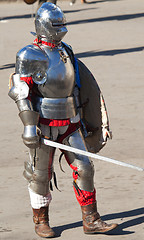 Image showing Knight with a sword