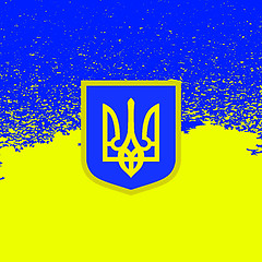 Image showing Flag of Ukraine