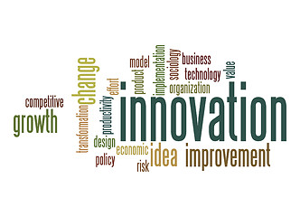 Image showing Innovation word cloud