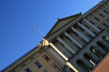 Image showing The royal mansion, an Oslo  story