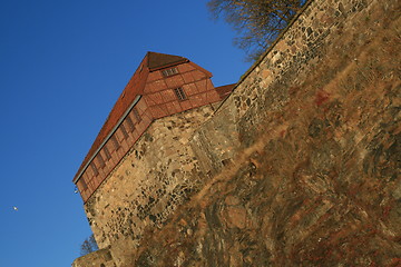 Image showing Fort on a mountain top