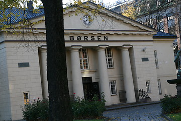 Image showing Oslo Børs - Oslo Stock Exchange