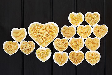 Image showing I love Pasta