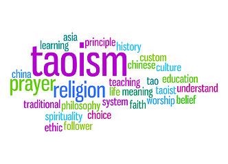 Image showing Taoism word cloud