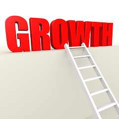 Image showing Ladder to growth