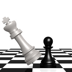 Image showing Chess checker