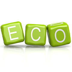 Image showing Eco buzzword