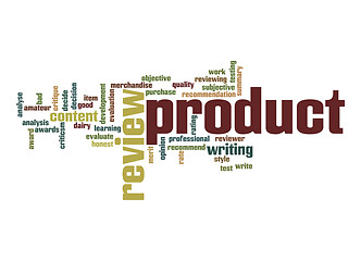 Image showing Product review word cloud