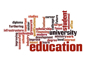 Image showing Education word cloud