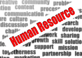 Image showing Human Resource