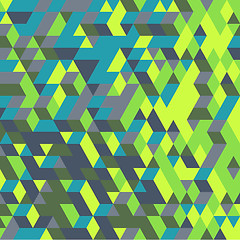 Image showing Abstract 3d geometrical background. Mosaic. Vector illustration.