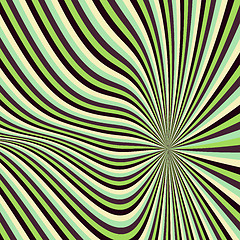 Image showing Pattern with optical illusion. Abstract background. Optical art.