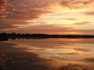 Image showing Sky in the sea