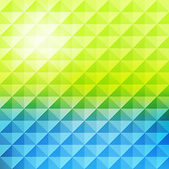 Image showing Abstract geometric background. Mosaic. Vector illustration. 