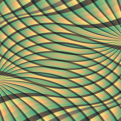 Image showing Abstract swirl background. Pattern with optical illusion. Vector