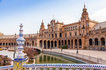 Image showing Seville Spain Square