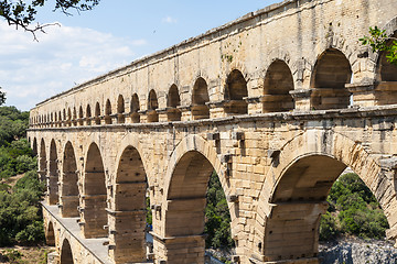 Image showing Pont du Gard - France