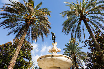 Image showing Seville Alcazar Garden