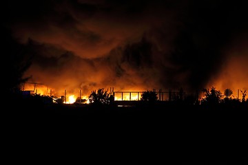 Image showing Huge Fire